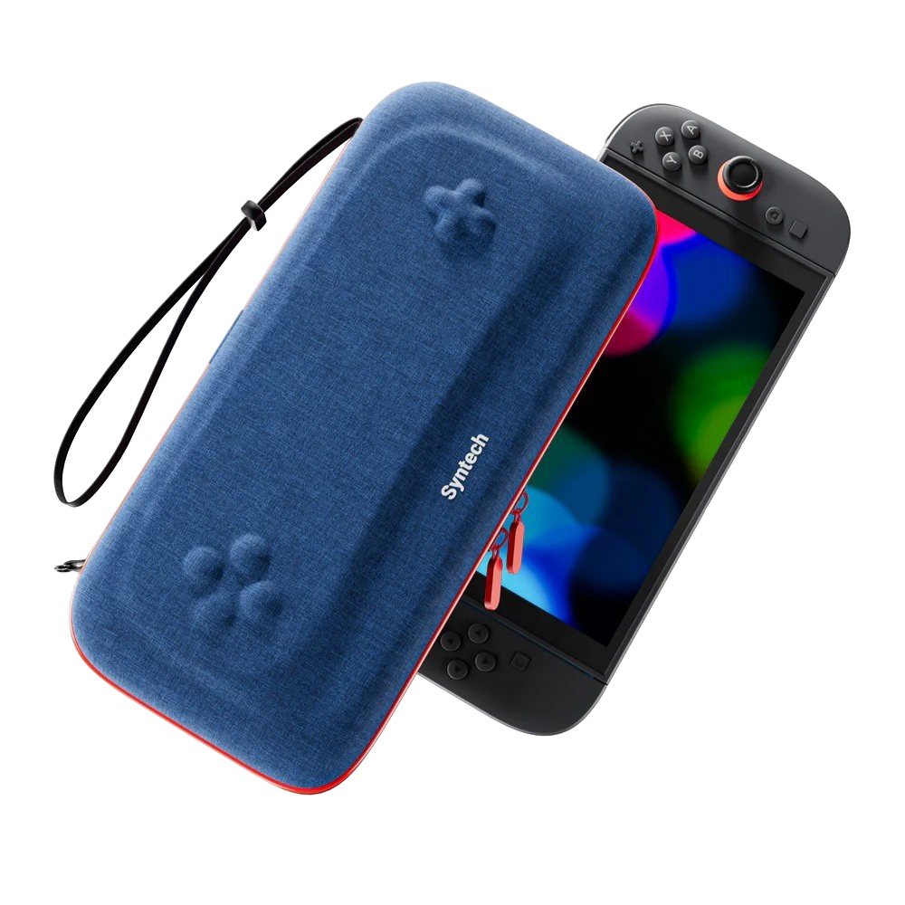 Кейс чехол Syntech для Nintendo Switch 2 Hero’s Blue, синий