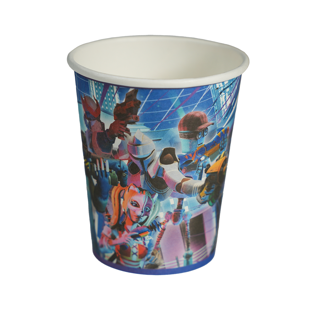Стаканы одноразовые бумажные Portal Arcade, 10 шт.