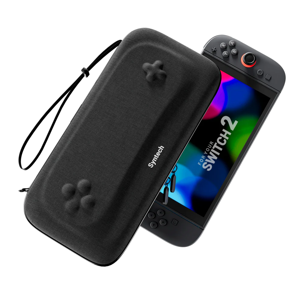 Кейс чехол Syntech для Nintendo Switch 2 Shadow Breath, черный