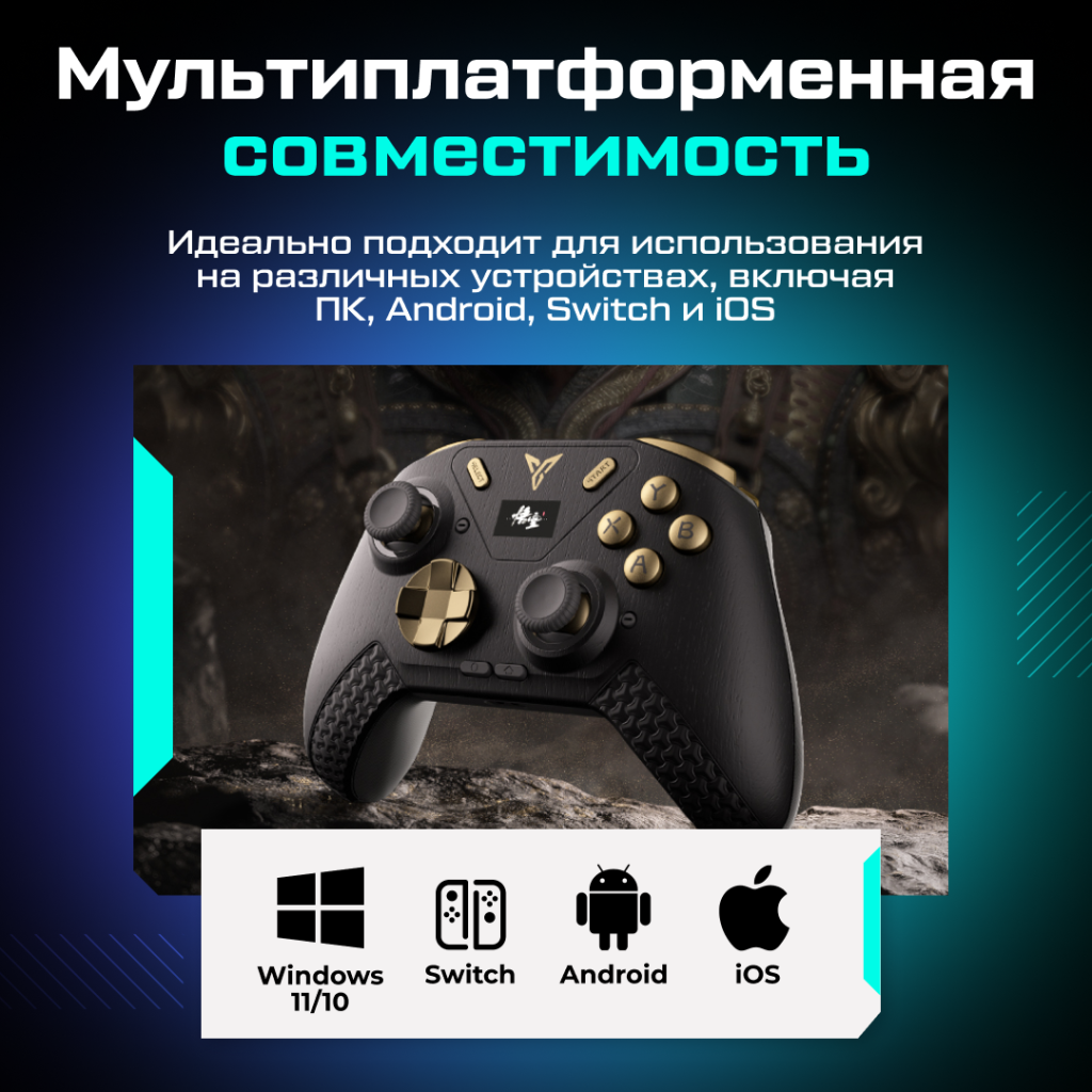 Геймпад беспроводной FLYDIGI Apex 4 Black Myth Wukong Edition 02.png