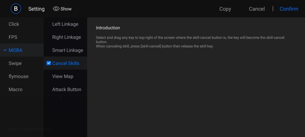 Параметры имитации касаний в FGC (Android) Параметры имитации касаний в FGC (Android)