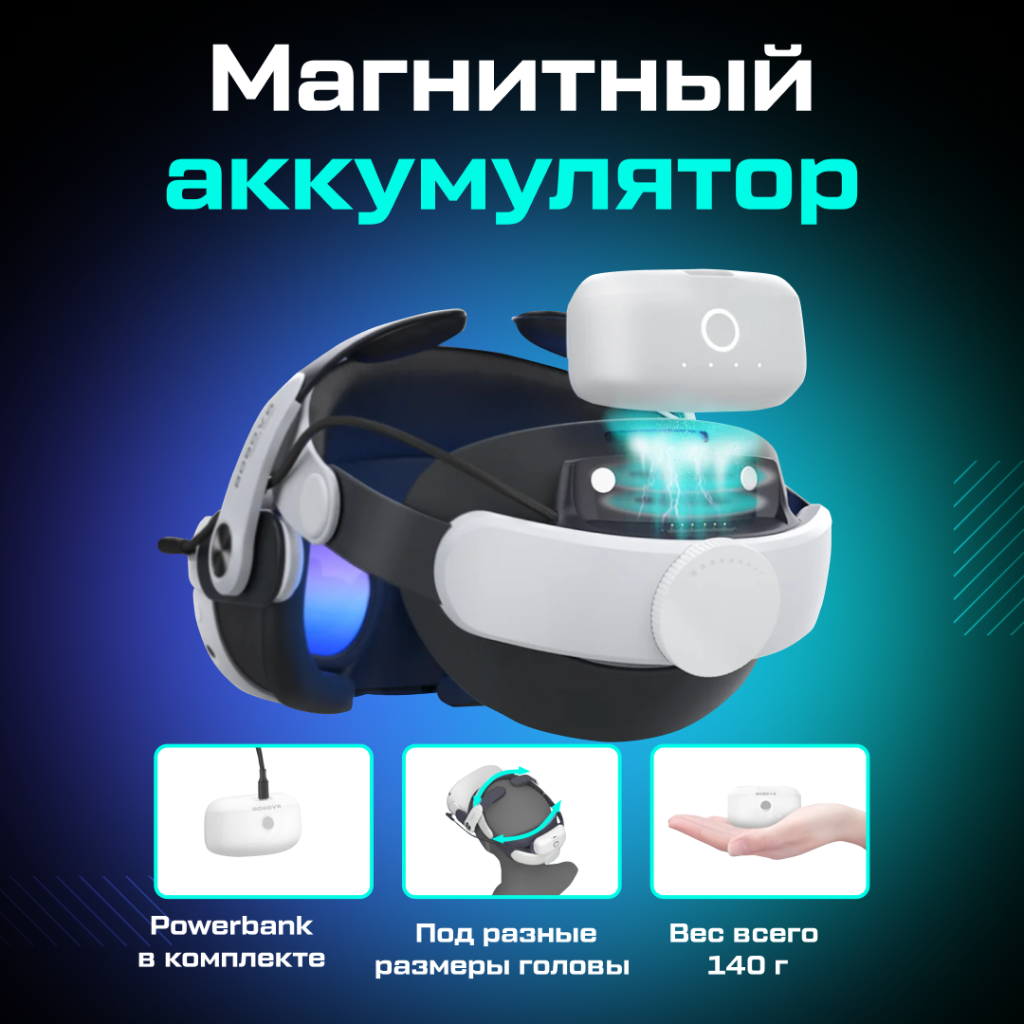 Крепление BOBOVR M3 Pro Battery Head Strap 04.png Крепление BOBOVR M3 Pro Battery Head Strap 04.png
