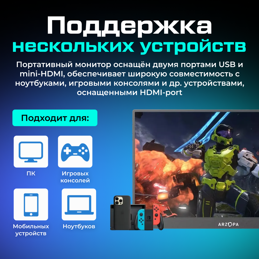 A1T Портативный монитор ARZOPA A1T 15.6_ 1080p FHD 60Hz, черный 05.png