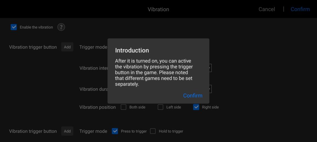 Параметры имитации касаний в FGC (Android) Параметры имитации касаний в FGC (Android)