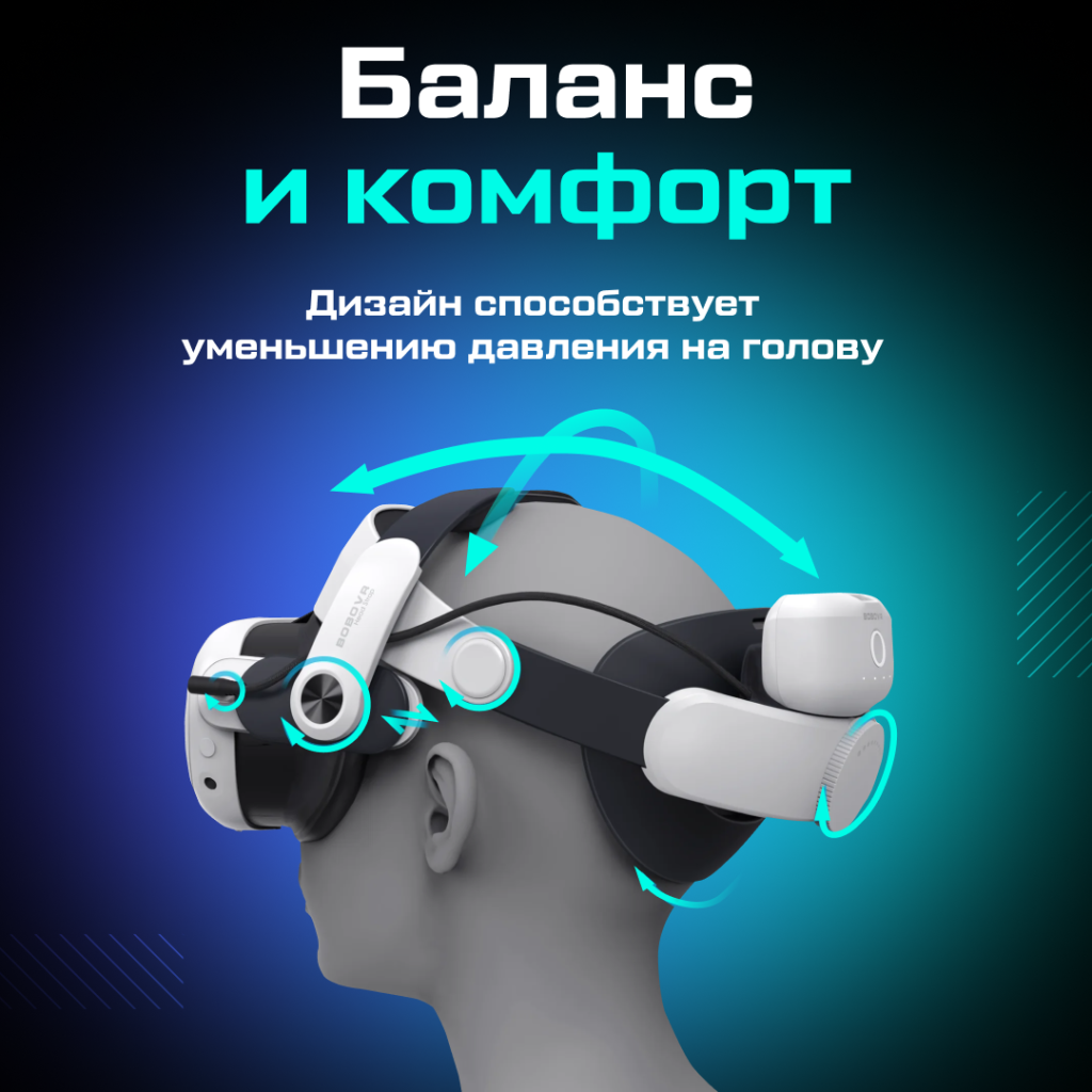 Крепление BOBOVR M3 Pro Battery Head Strap 03.png Крепление BOBOVR M3 Pro Battery Head Strap 03.png