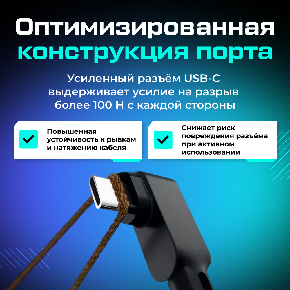 LC6 Кабель AMVR Braided Link Cable с адаптером для Oculus Quest 2 3 3S Pico 4 (5 метров, черный) 5 (1).png