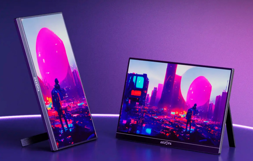 arzopa монитор игровой