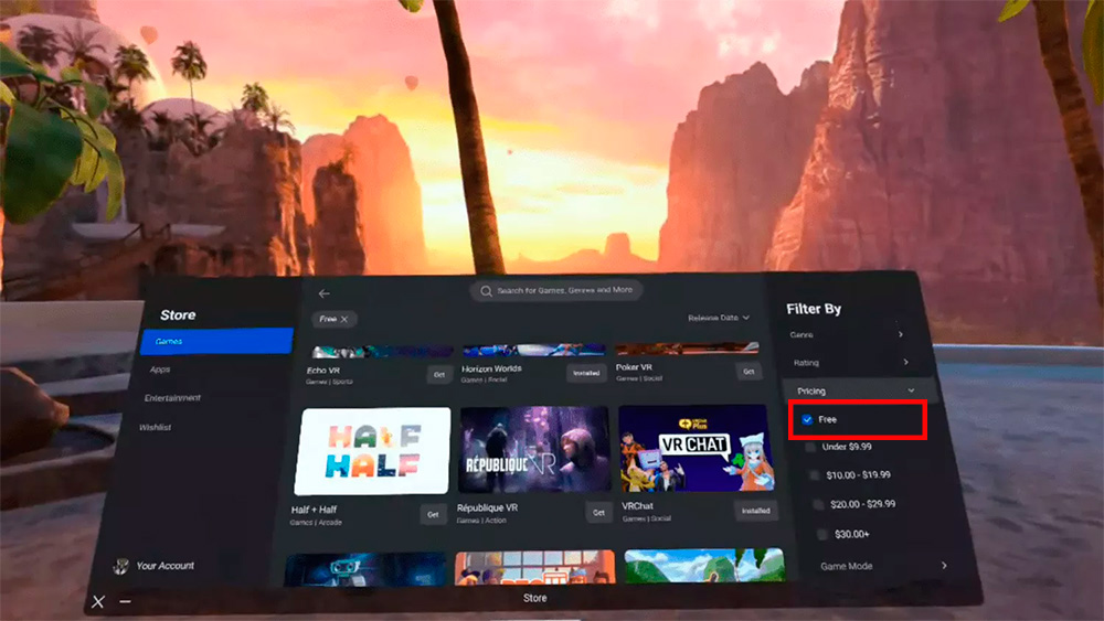 бесплатные игры на мета квест 3 бесплатные игры на мета квест 3