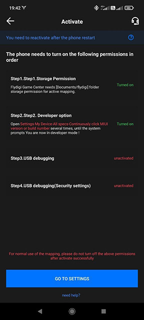 Беспроводная активация Flydigi