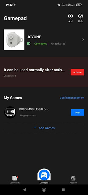 Беспроводная активация Flydigi