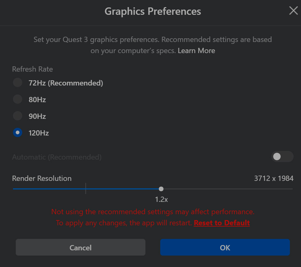 Quest 3 PC upgrade graphics Quest 3 PC upgrade graphics