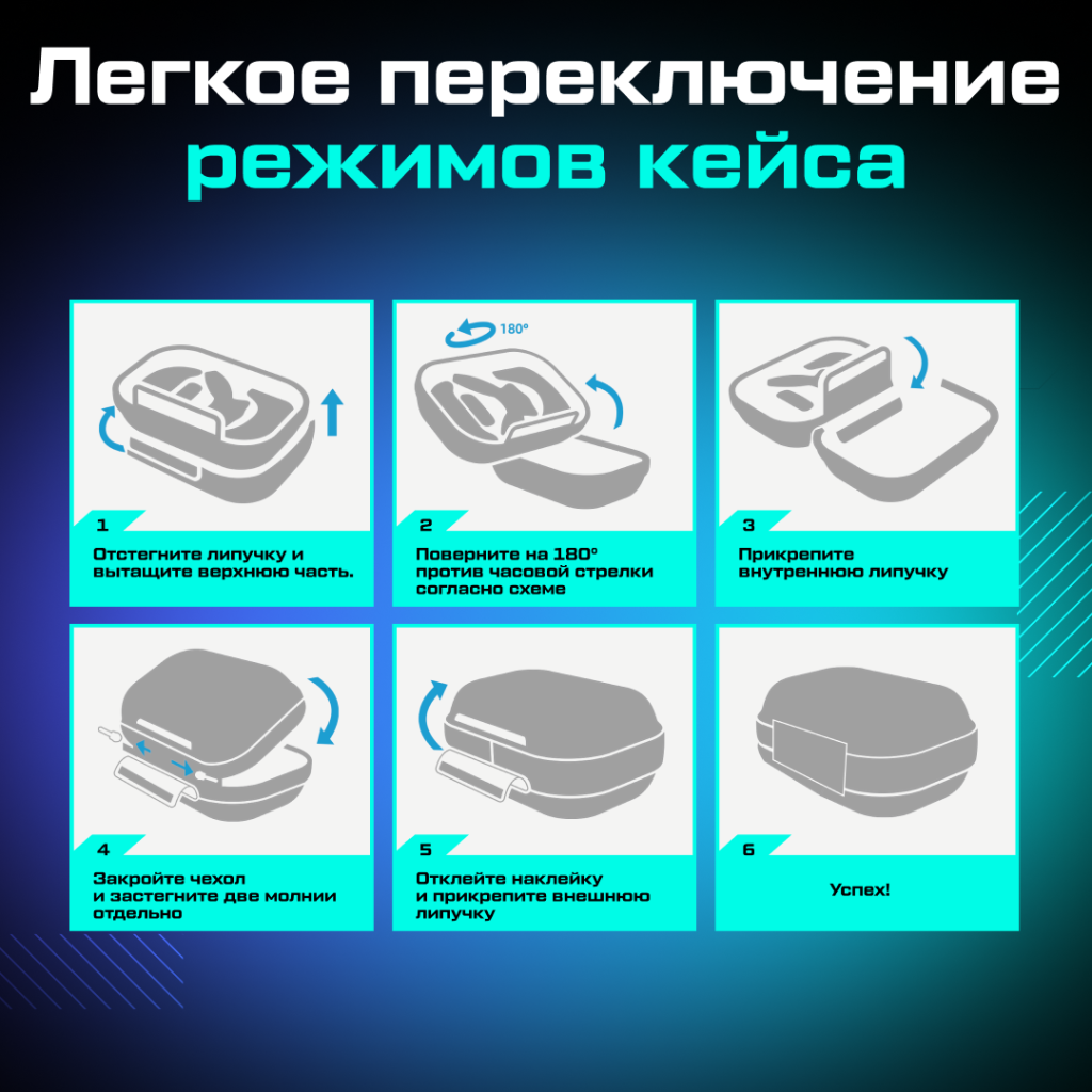 Кейс чехол BOBOVR C3 Carrying Case 04.png Кейс чехол BOBOVR C3 Carrying Case 04.png