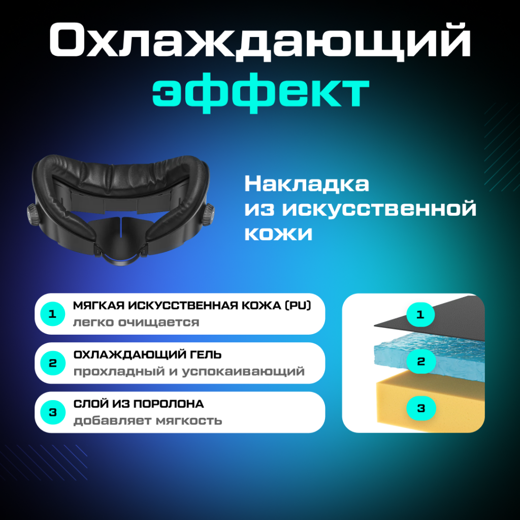 Лицевой интерфейс маска AMVR для Oculus Quest 3 09.png