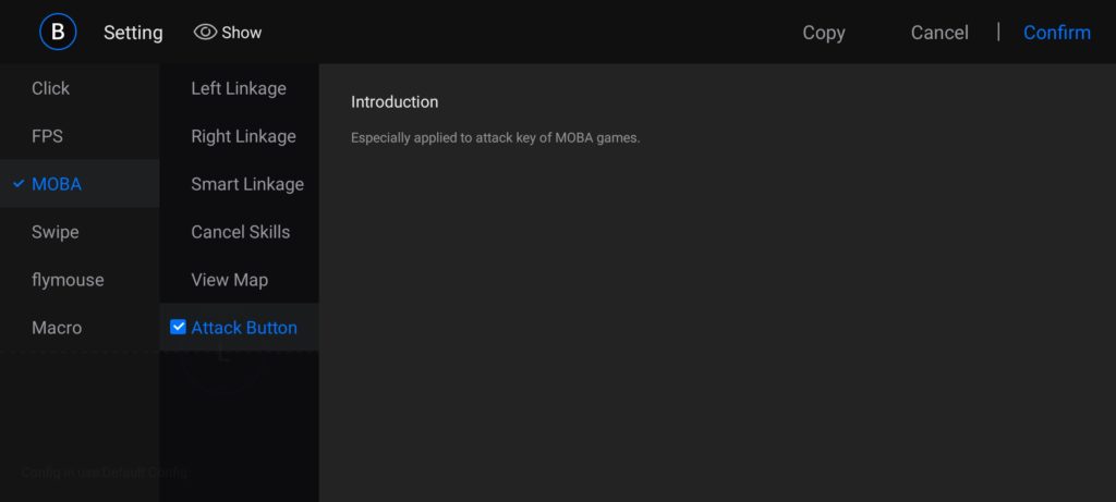 Параметры имитации касаний в FGC (Android) Параметры имитации касаний в FGC (Android)