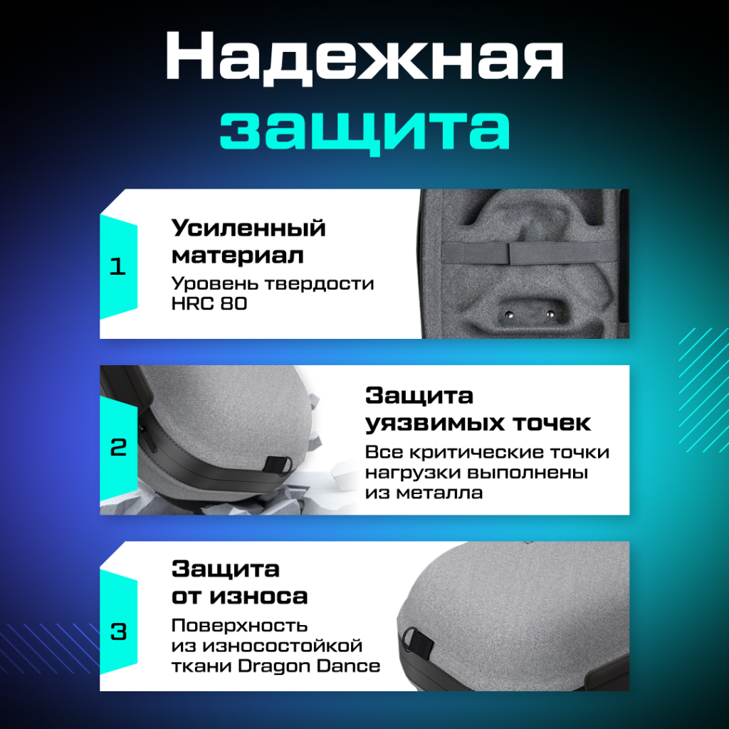Кейс чехол BOBOVR C3 Carrying Case 02.png Кейс чехол BOBOVR C3 Carrying Case 02.png
