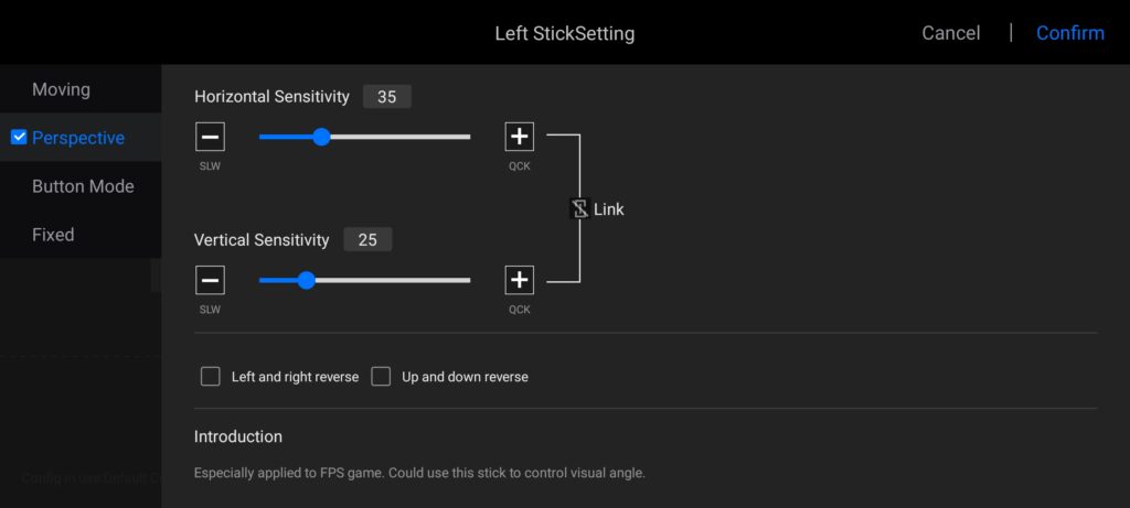 Параметры имитации касаний в FGC (Android) Параметры имитации касаний в FGC (Android)