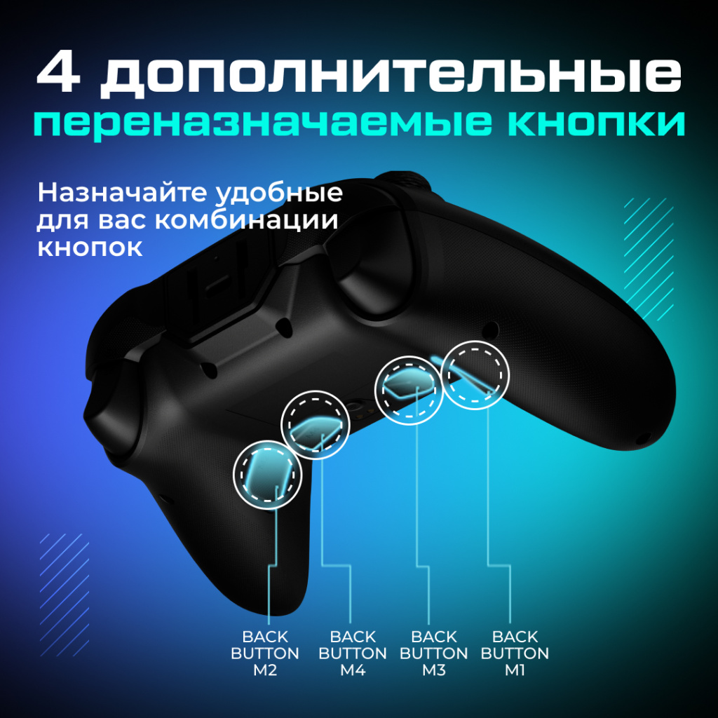 Геймпад BIGBIG WON Gale Hall Combo для ПК Android Switch IOS черный 06.jpg