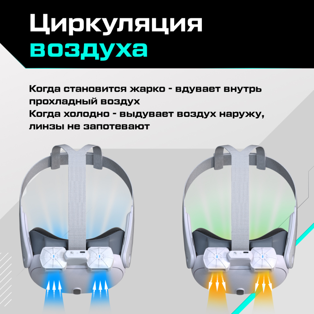 Маска с системой охлаждения FiitVR X3 для Oculus Quest 301.jpg