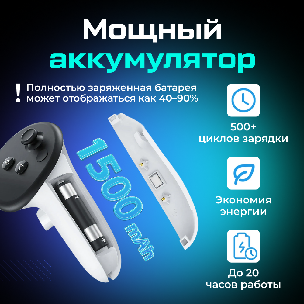 AMVR-CD2 Зарядная магнитная док-станция 3-в-1 для Oculus Quest 3 3S, белая 05.png AMVR-CD2 Зарядная магнитная док-станция 3-в-1 для Oculus Quest 3 3S, белая 05.png