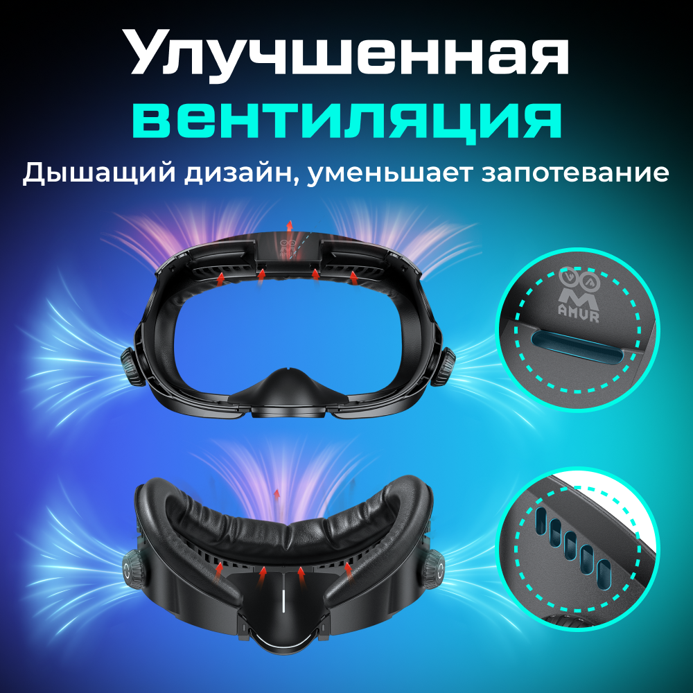 Q3FC4A Лицевой интерфейс маска вентилируемая AMVR для Oculus Quest 3 (FC4A) 03.png