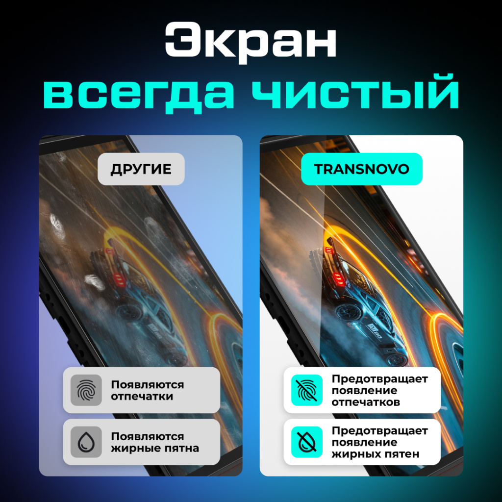 Защитное стекло TRANSNOVO с рамкой для Nintendo Switch 2 03.jpg