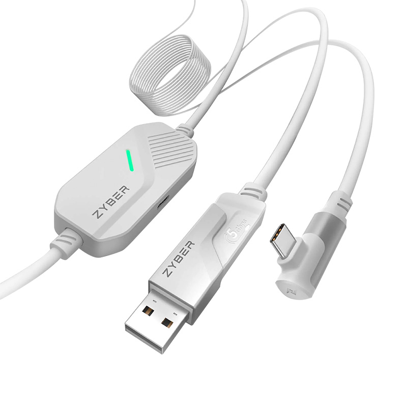 Кабель Zyber с зарядным портом для Quest Pico