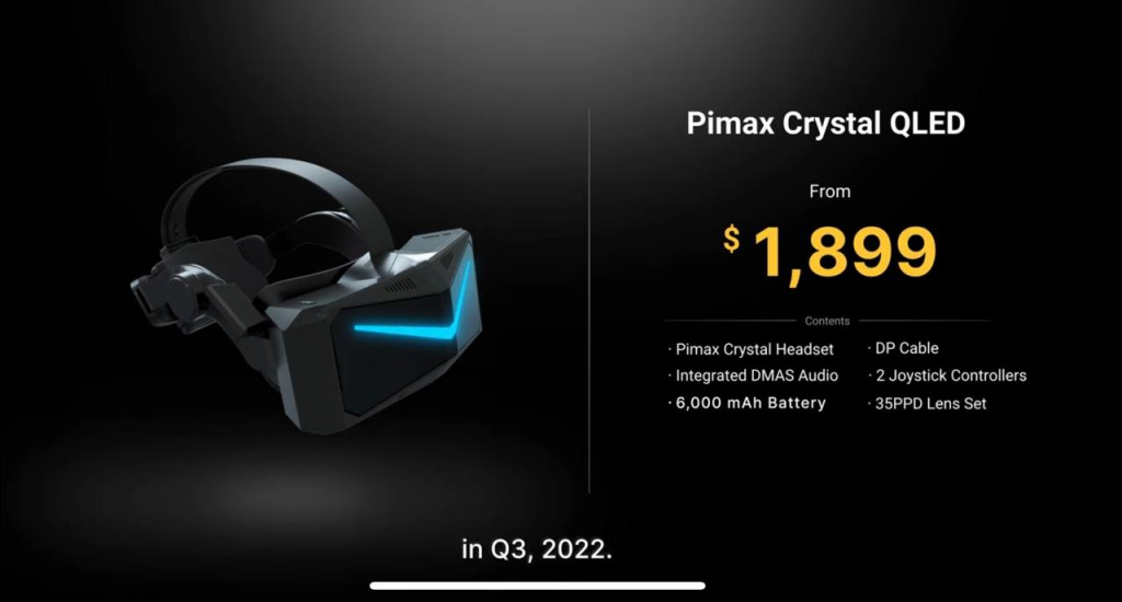 Pimax Crystal date release Pimax Crystal date release