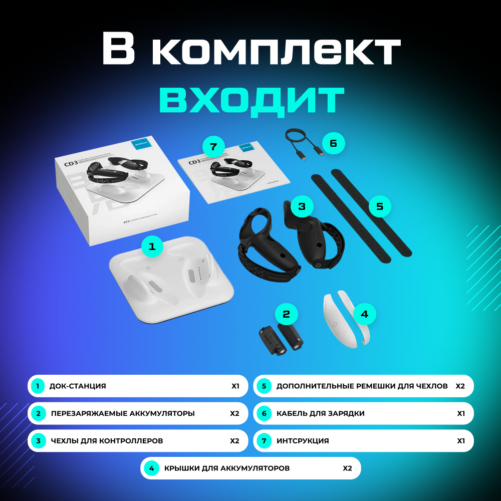 Зарядная док-станция BOBOVR CD3 для контроллеров Oculus Quest 3 3S 12 (1).png