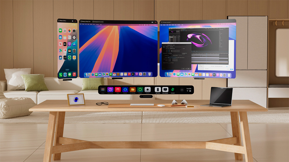 pico 4 ultra mirroring smartphone