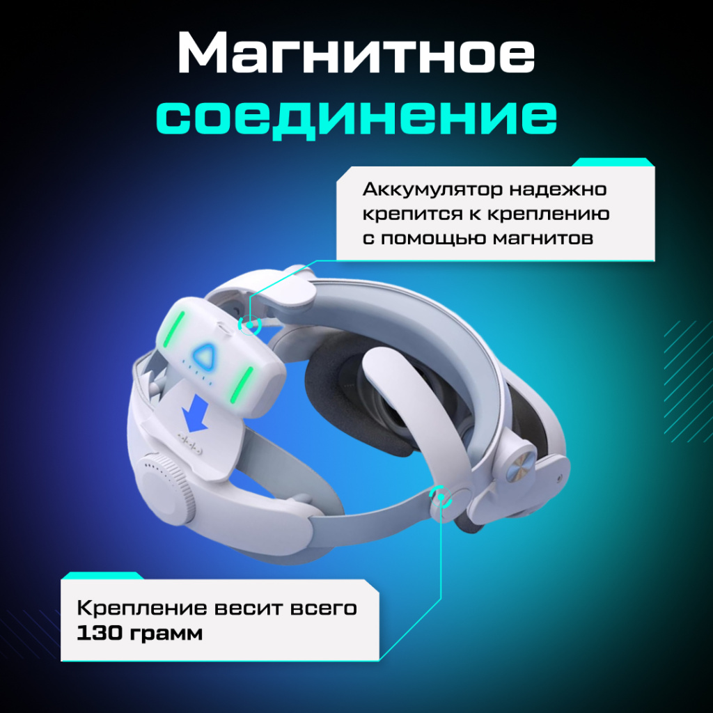 Крепление FiitVR T302 для Oculus Quest 3 c двумя аккумуляторами _ozone 4.jpg