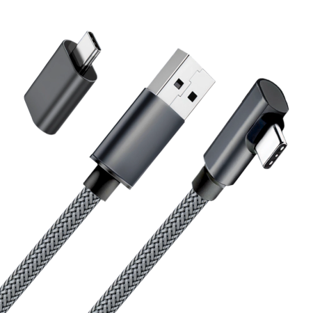 Кабель PORTAL XR VR Link Extra Cable для  Quest 3/3S/2/Pico 4 с адаптером USB - Type-C (5 метров)