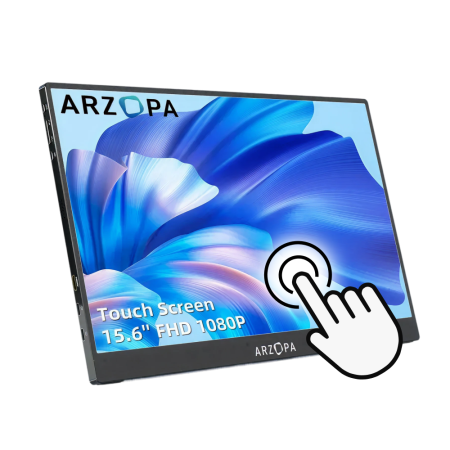 Портативный монитор ARZOPA  A1T 15.6" 1080p FHD 60Hz, черный