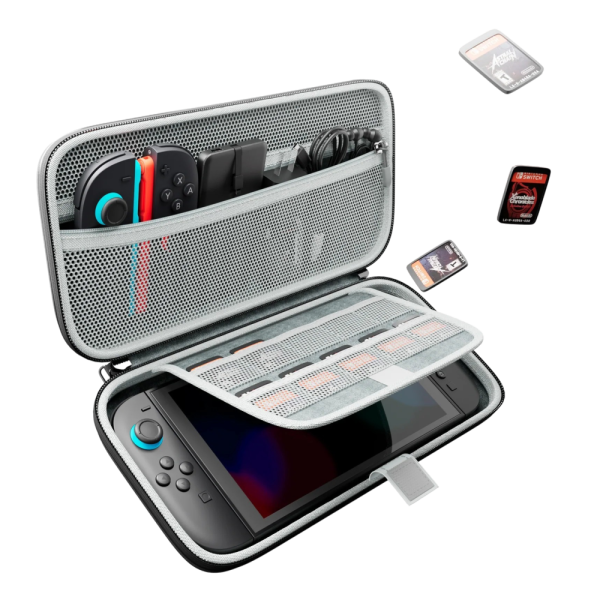 Кейс чехол Syntech для Nintendo Switch 2 Shadow Breath, черный