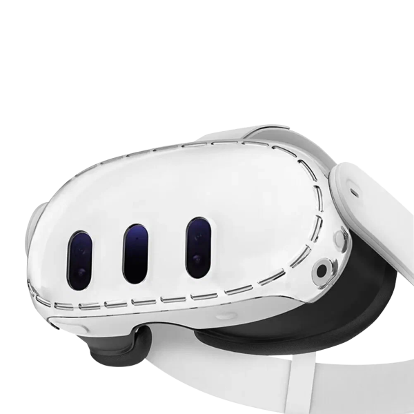 Пластиковый защитный чехол для Oculus Quest 3 прозрачный