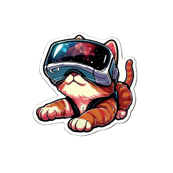 Магнит фигурный 40х60 мм "Котик", 1 шт.