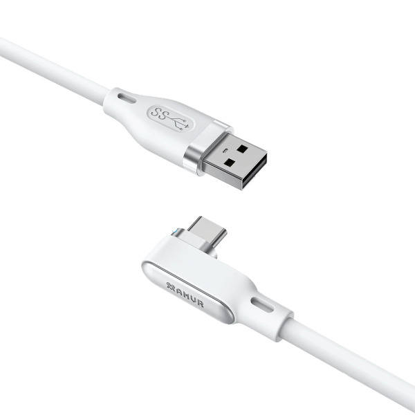 Кабель AMVR VR Link Cable для Oculus Quest 2/3/3S/Pico 4 (5 метров, белый)