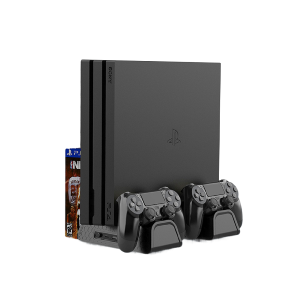 Многофункциональный стенд DOBE для PS4/Slim/Pro с индикаторами и функцией охлаждения, TP4-882C