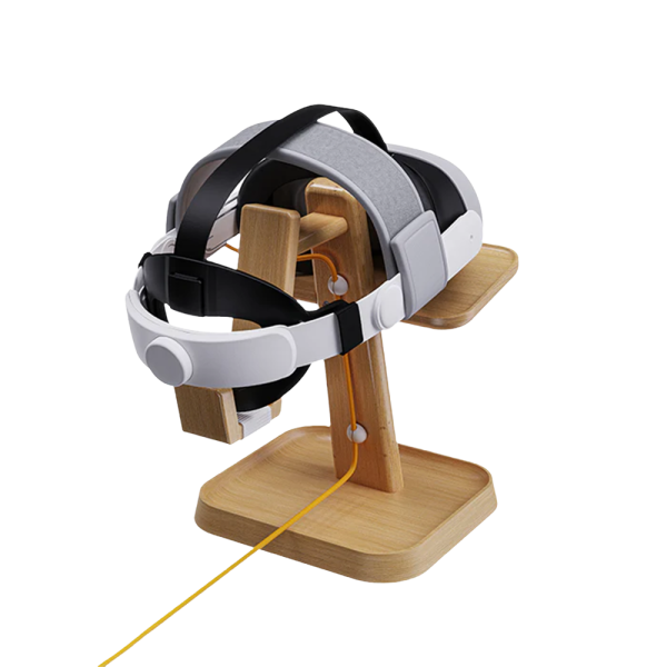 Подставка Syntech для VR шлема Oculus Quest 3 / Quest 2 / Quest Pro / PICO 4, деревянная