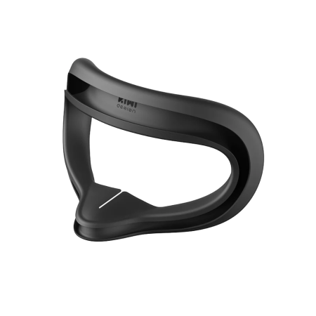 Маска силиконовая KIWI design для Oculus Quest 3S черная (MFM)