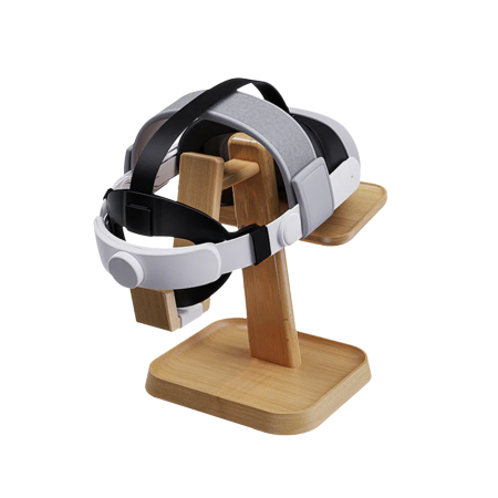 Подставка Syntech для VR шлема Oculus Quest 3 / Quest 2 / Quest Pro / PICO 4, деревянная