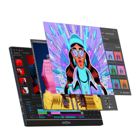 Портативный монитор ARZOPA Z1RC 16.0" 2.5K QHD 60Hz, черный