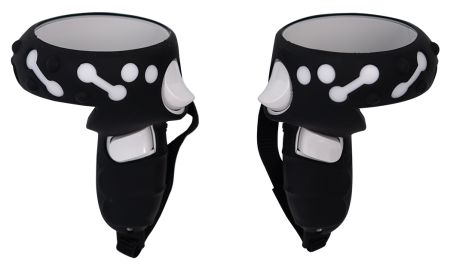 Чехлы на контроллеры противоударные Oculus Quest 2 черные