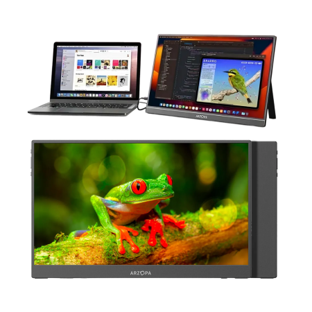 Портативный монитор ARZOPA  A1T 15.6" 1080p FHD 60Hz, черный