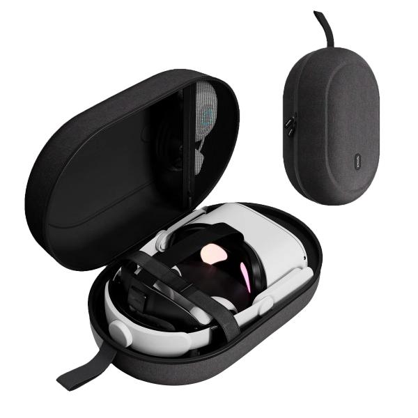 Кейс чехол для Oculus Quest 2/3 PICO 4 / Apple Vision Pro Syntech Hard Carrying Case L черный 