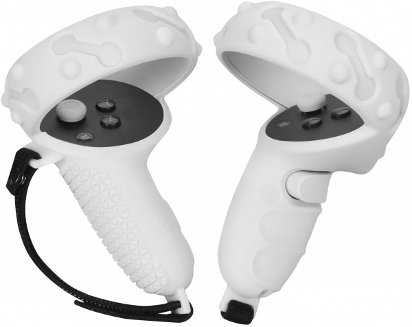 Чехлы на контроллеры противоударные Oculus Quest 2 белые