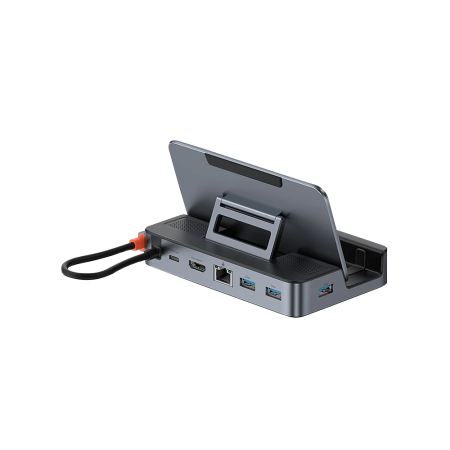 Док-станция Baseus GamerX для Steam Deck (HDMI 4K / USB 3.0 x 3 / RJ45 / Type-C 100W)