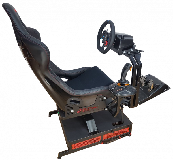 Автосимулятор виртуальной реальности / подвижная игровая платформа 4DOF (2 в 1)
