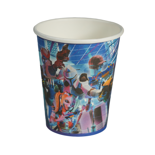 Стаканы одноразовые бумажные Portal Arcade, 10 шт.