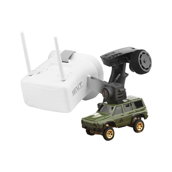 Радиоуправляемая микро машинка с камерой и очками FPV Diatone SNT 3005 Off-Road Series зеленый