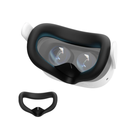 Маска силиконовая AMVR для Oculus Quest 3S черная